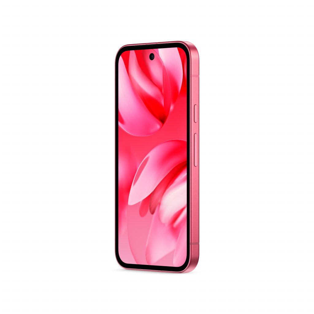 Google lancerer ny budgettelefon: Pixel 9a 4 Pixel 9a Front Peony