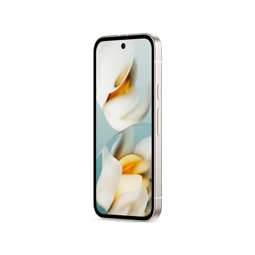 Google lancerer ny budgettelefon: Pixel 9a 5 Pixel 9a Front Porcelain