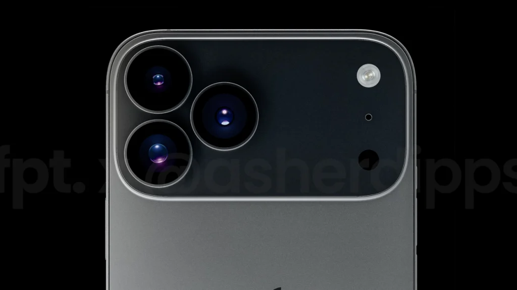 iPhone 17 Pro: Her er rygterne indtil videre 2 iPhone 17 Pro design