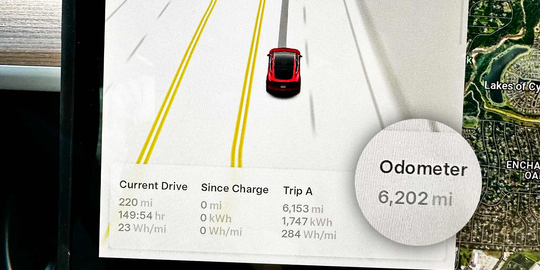 Tesla anklages for at fifle med kilometertælleren 9 tesla