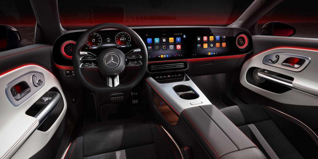 Ny Mercedes CLA med skarp pris og lang rækkevidde 3 mercedes cla