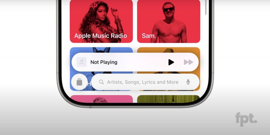 Er dette det kommende redesignede iOS19? 4 Alleged iOS 19 Search Bar Front Page Tech