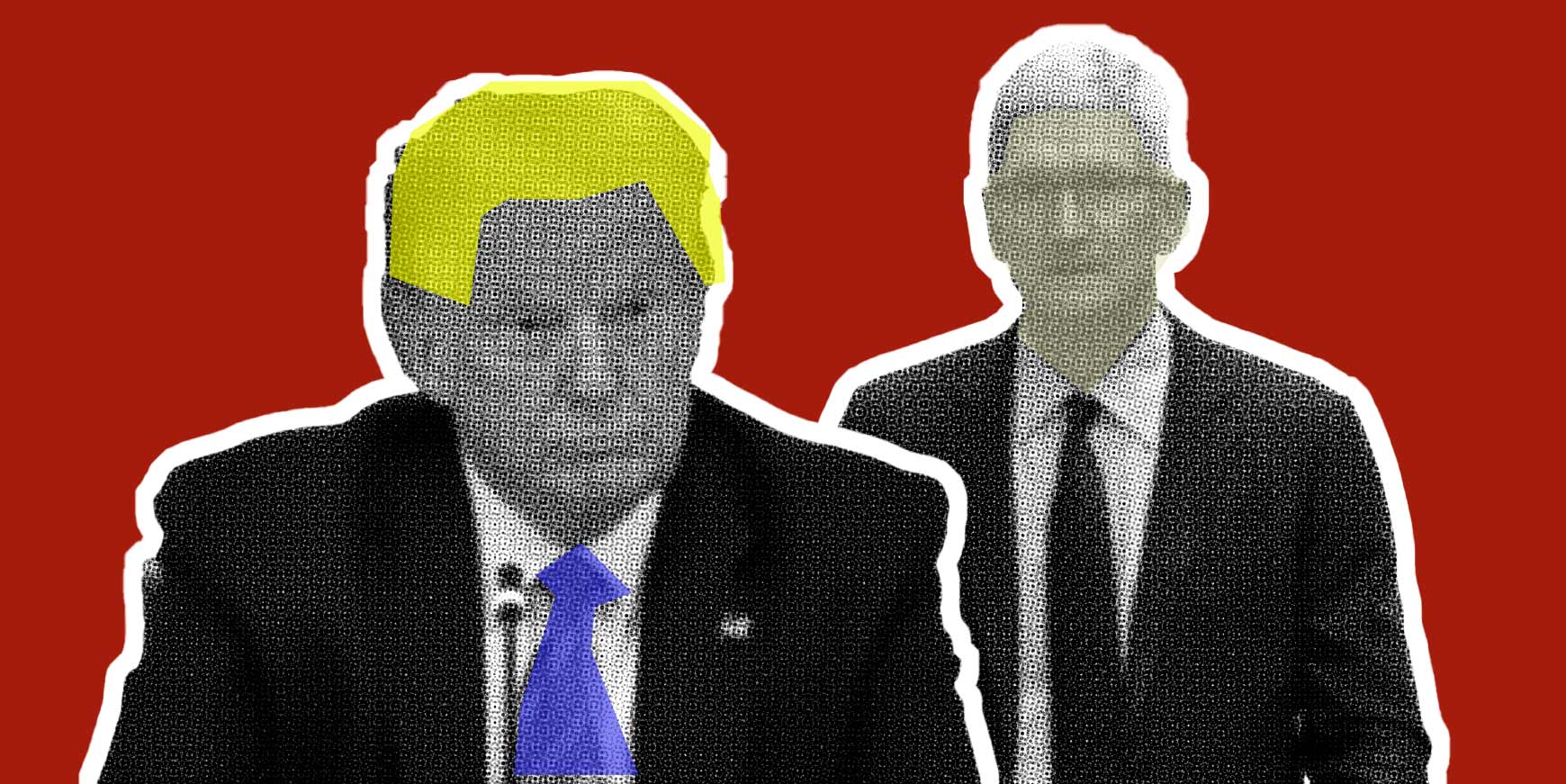 Trump trykker Apples Tim Cook på maven 13 Trump