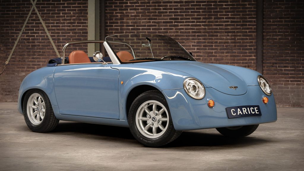Hollandske Carice Cars snart klar med letvægts elbil i retrodesign 5 CariceTC2 exterior front quarter2 Wsfhd