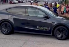 Første Tesla Robotaxi spottet – uden chauffør bag rattet 6 robotaxi