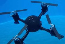 Danske studerende bygger drone der flyver i luften og dykker under vand 7 drone