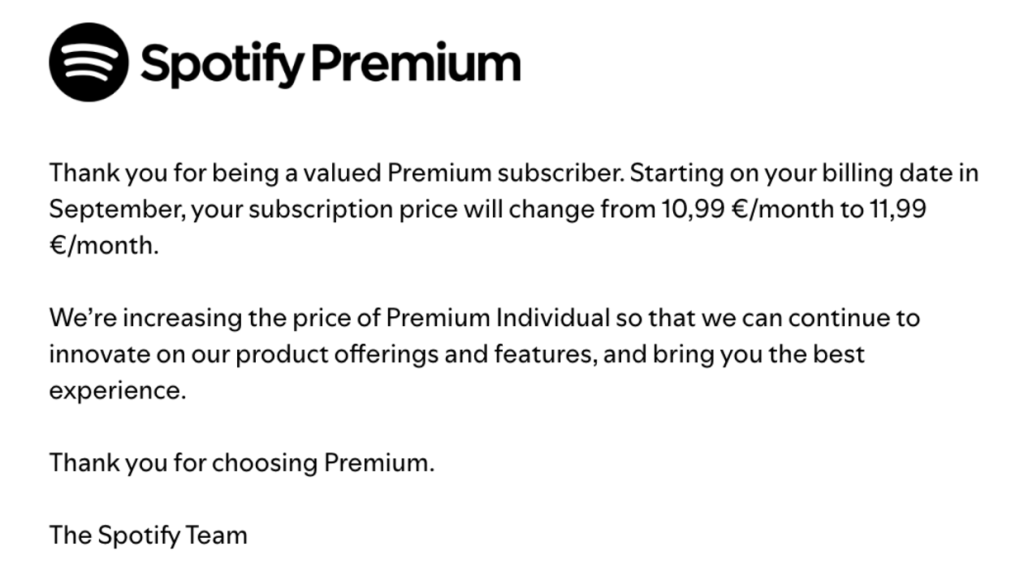 Spotify hæver prisen med op til 240 kroner om året 2 2025 0805 spotify