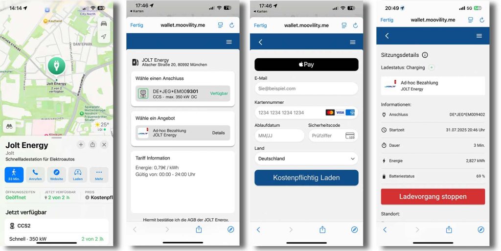 Start opladningen direkte fra Apple Maps – og betal med Apple Pay 2 2025 0819 apple maps