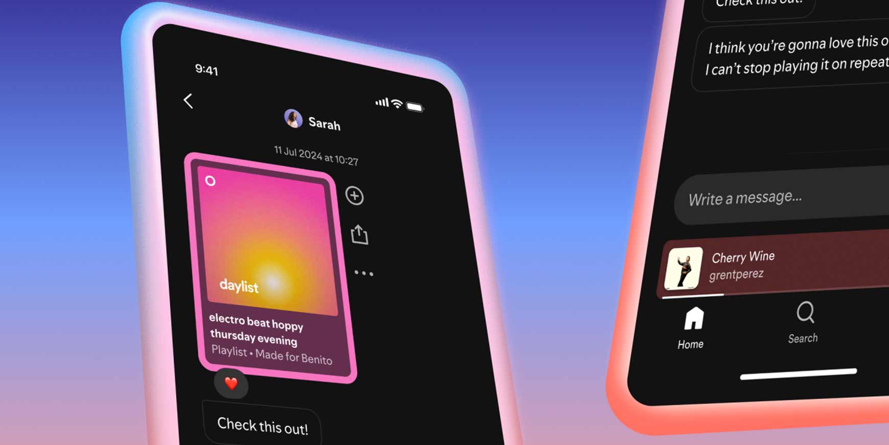 Spotify vil være din nye Messenger 8 Spotify