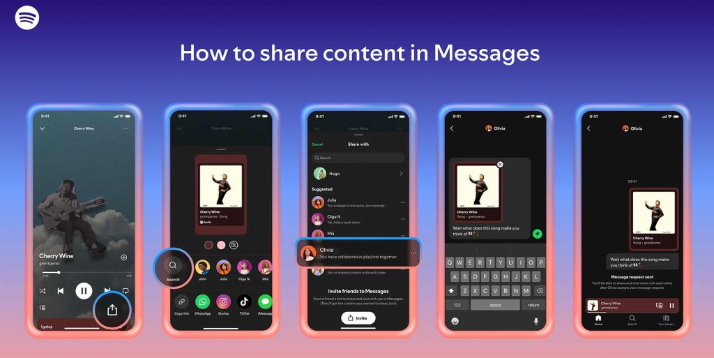 Spotify vil være din nye Messenger 2 Spotify