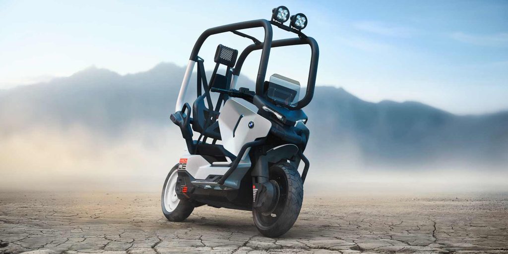 BMWs nye elektriske motorcykel kræver ikke hjelm 2 motorcykel