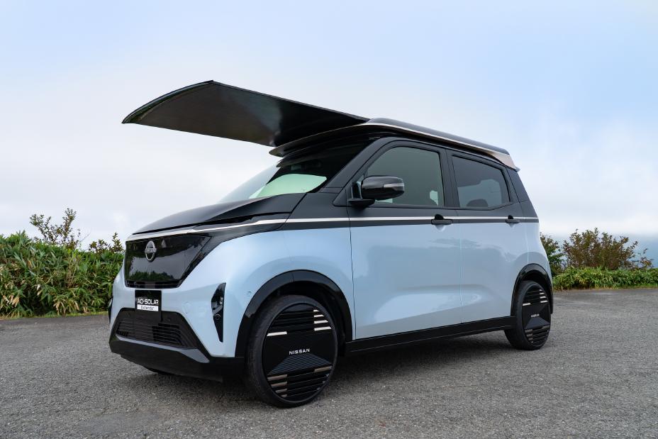 Nissan Sakura får soltag, der kan give op til 3.000 gratis kilometer om året 11 Nissan Sakura