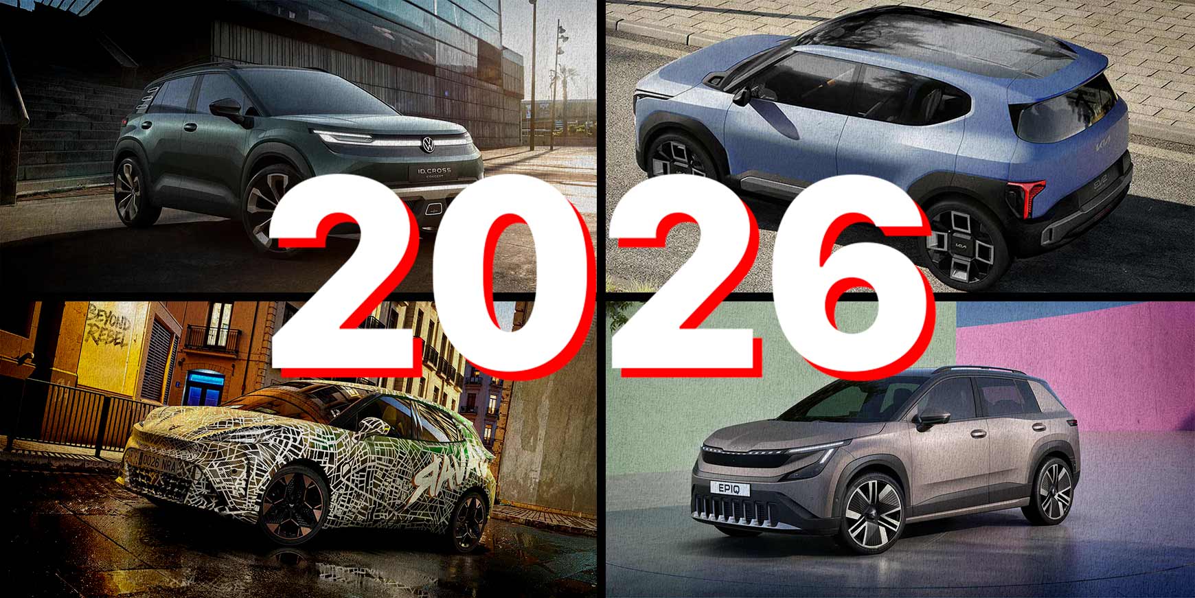 Her er elbilerne vi kan se frem til i 2026 2 2026