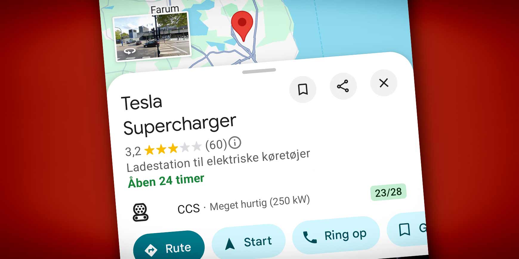 Teslas Supercharger-netværk er nu live i Google Maps 1 Supercharger