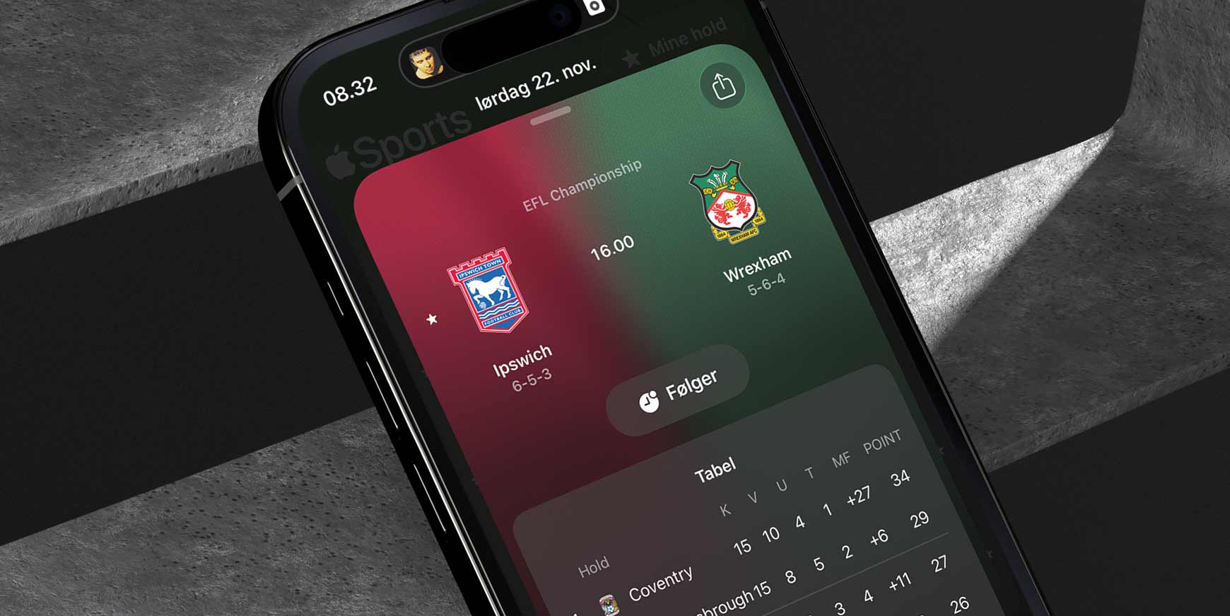 Apple lancerer Sports-app i Danmark 4 sport