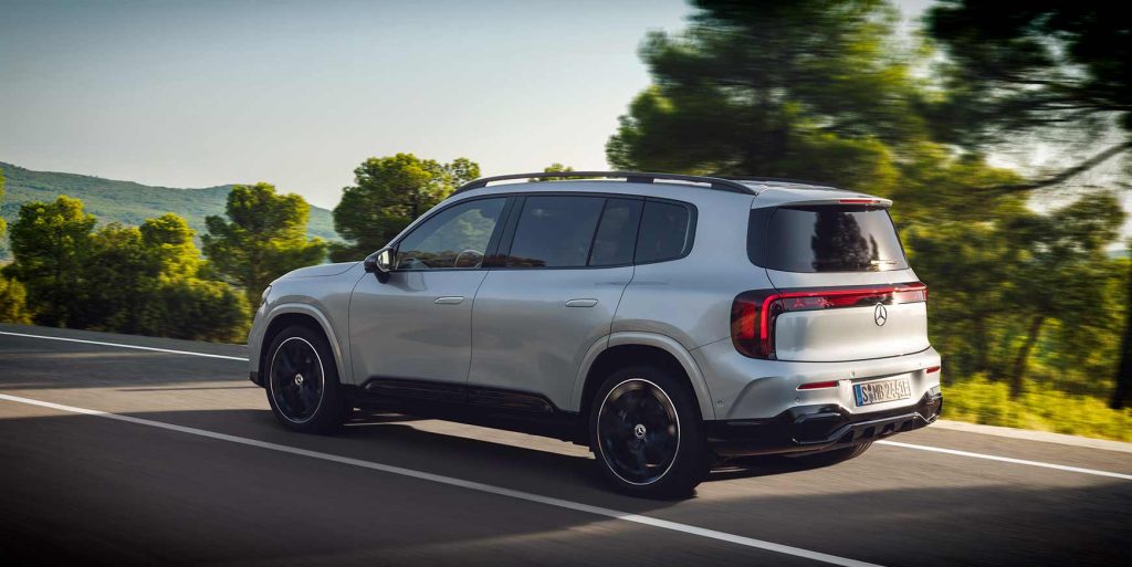 Nu er Mercedes GLB elektrisk – 7 sæder og 631 kilometer 2 Mercedes GLB
