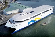 Verdens største elfærge har været på prøvesejlads – teknologien er på vej til Molslinjen 2 elfærge