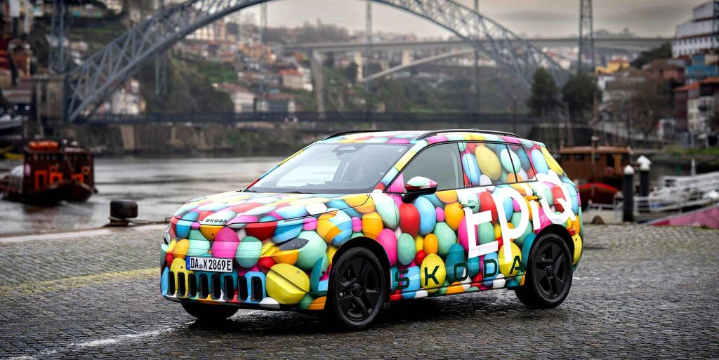 Skoda afslører alle deltajer om den billige Epiq 4 Epiq