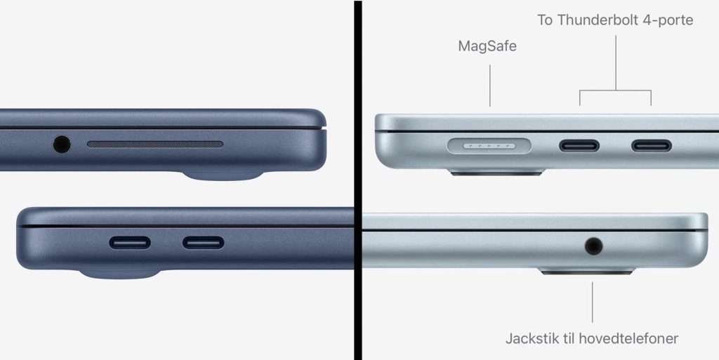 MacBook Neo eller Air? Hvad får du – og hvad må du undvære? 2 MacBook Neo