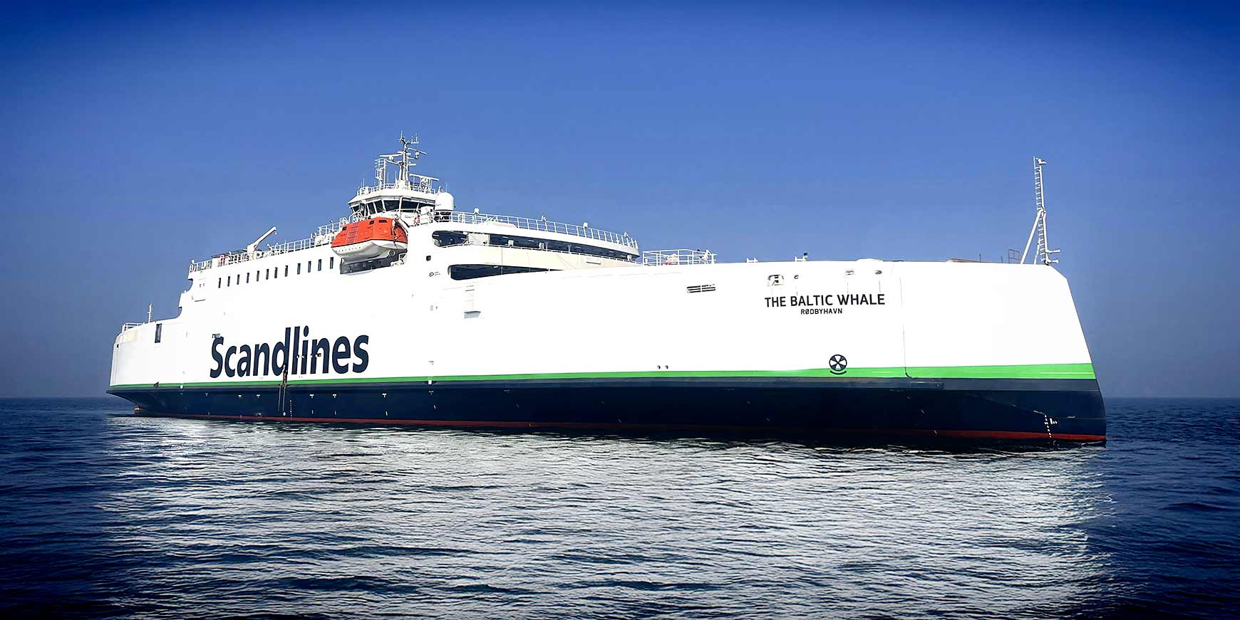 Nu sejler kæmpe batterifærge fast mellem Danmark og Tyskland 1 batterifærge