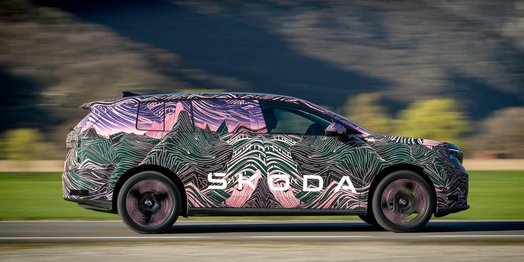 Skoda Peaq får 7 sæder og over 600 km rækkevidde 4 Skoda Peaq