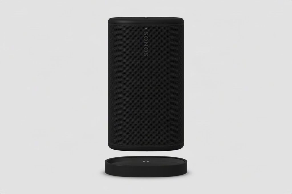 Sonos lancerer Play og Era 100 SL 4 Sonos Play Over Charging Base Black – stor