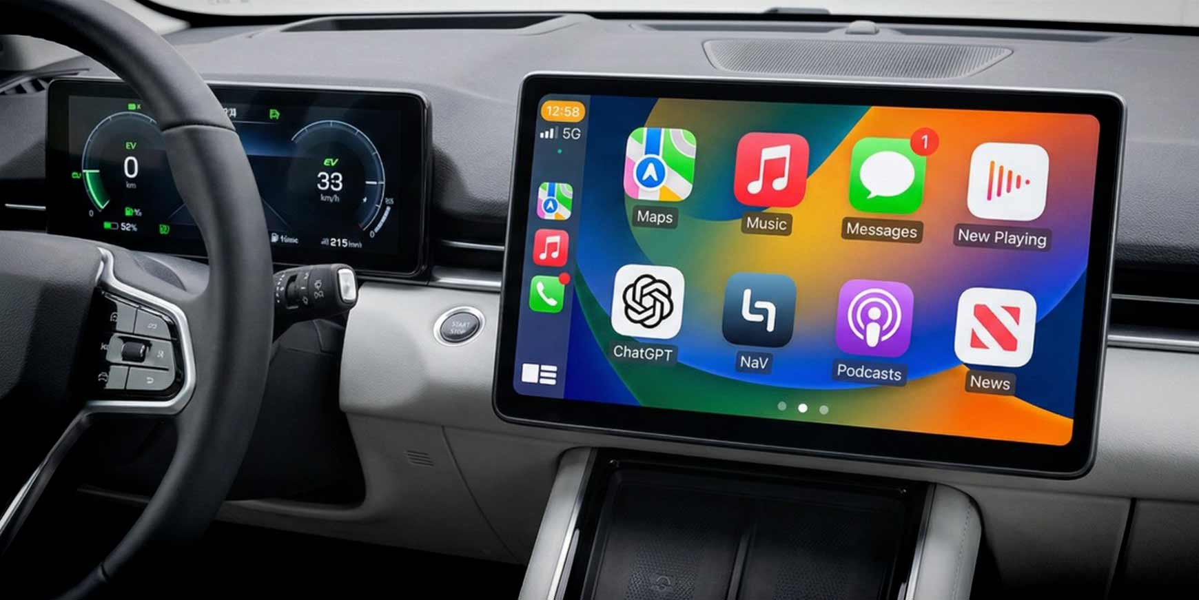 ChatGPT er rykket ind i Apple CarPlay 2 chatgpt
