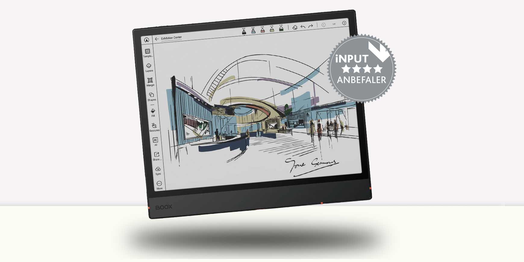 TEST: Boox Note Air 5 C 9 Boox Note Air 5 C