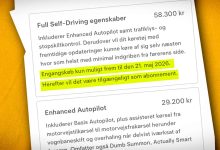 Tesla stopper med at sælge Full Self-Driving 2 Full Self-Driving