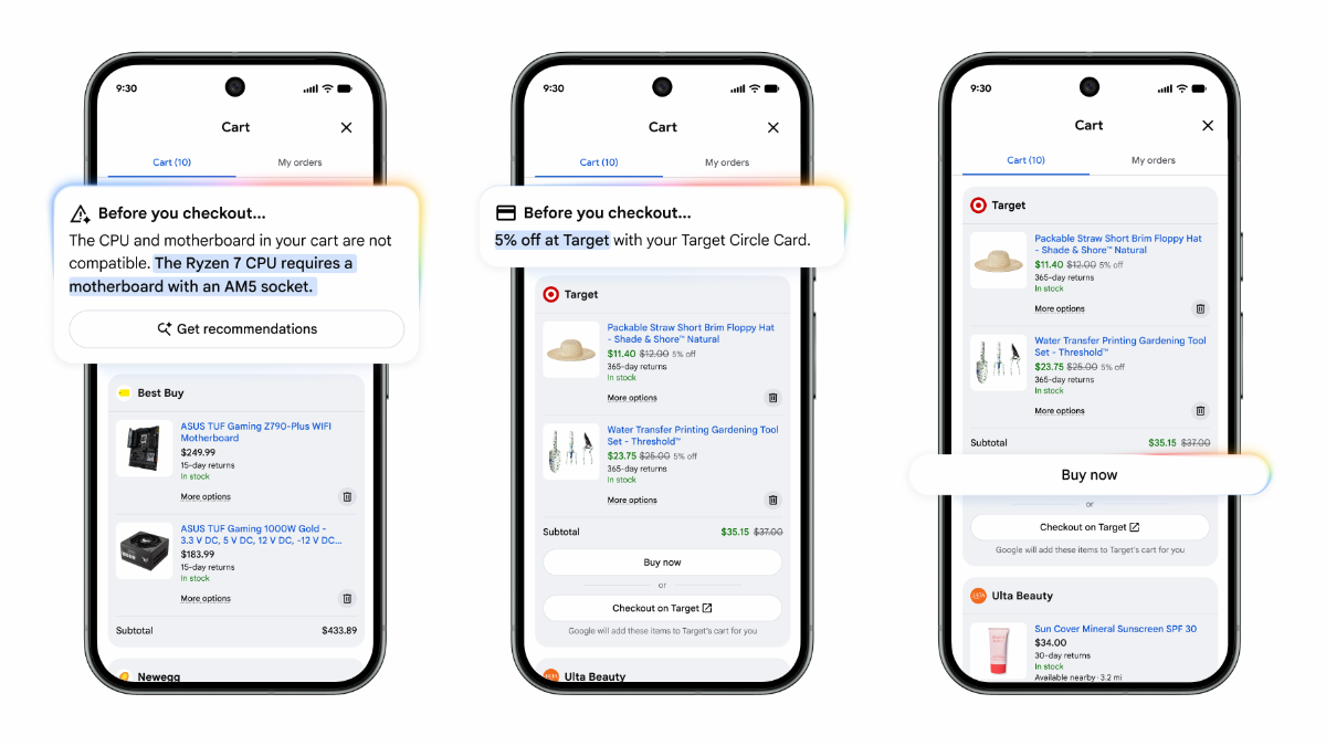 Endnu et slag i AI krigen: Google forsøger at genopfinde internettet med AI overalt 1 Google AI Shopping