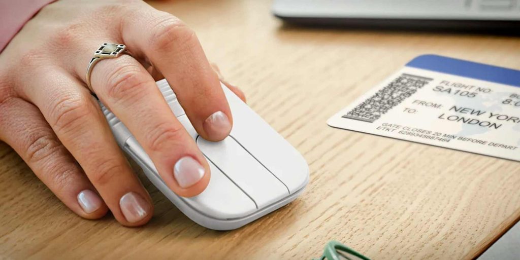 Logitechs nye rejsemus kan foldes sammen 2 Logitech