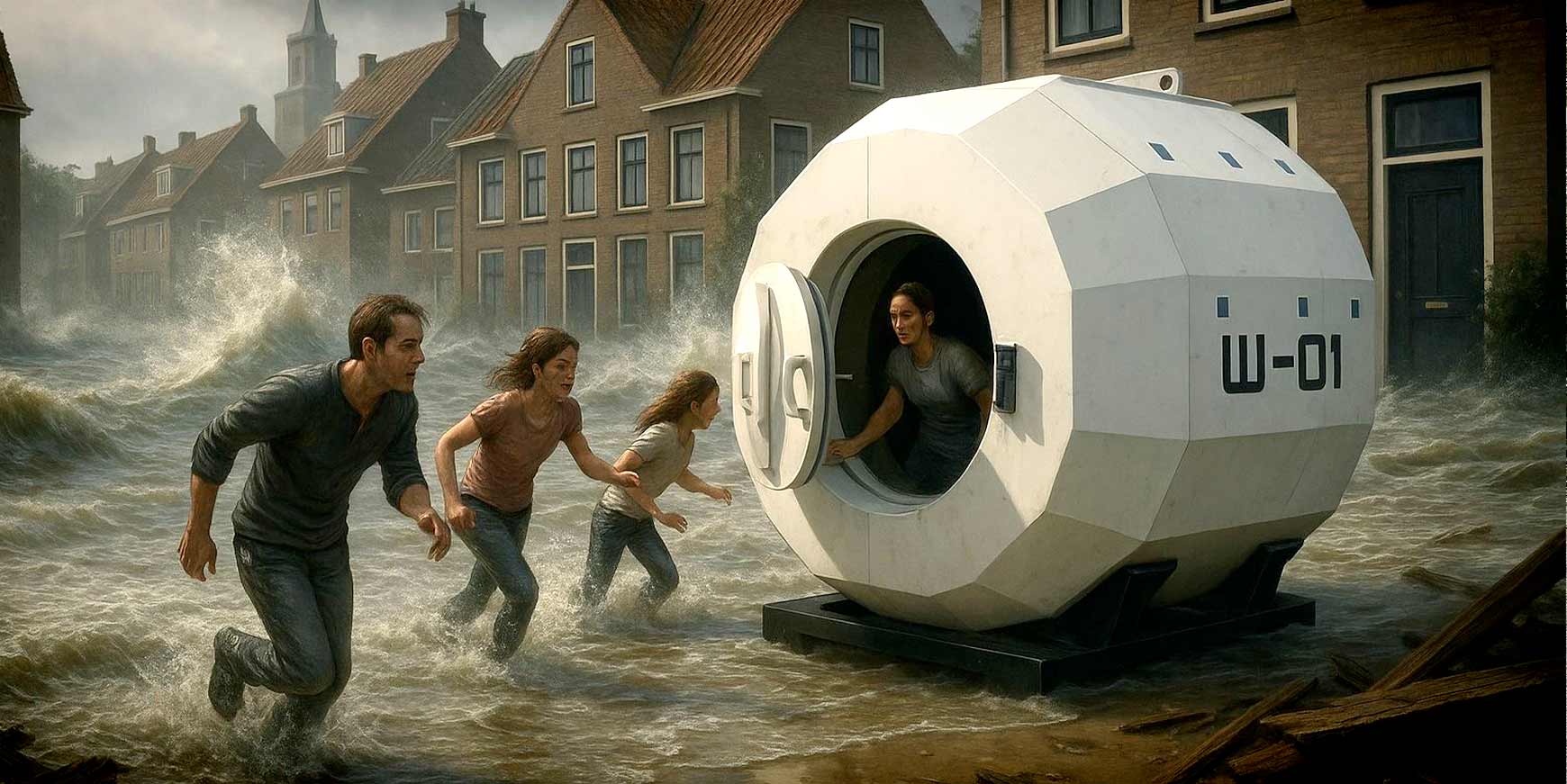 Dommedagskapsel skal redde dig fra kugler, brand og tsunami 1 kapsel