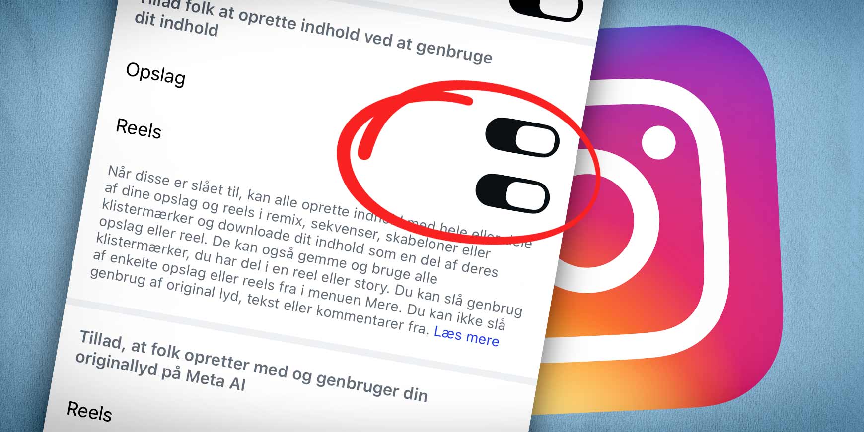 Slå disse to Instagram-indstillinger fra nu, ellers kan dit ansigt bruges af AI 1 instagram