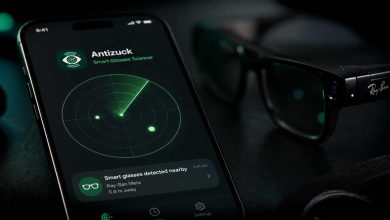 Bange for at blive filmet? Ny app scanner efter AI-briller 16 brille