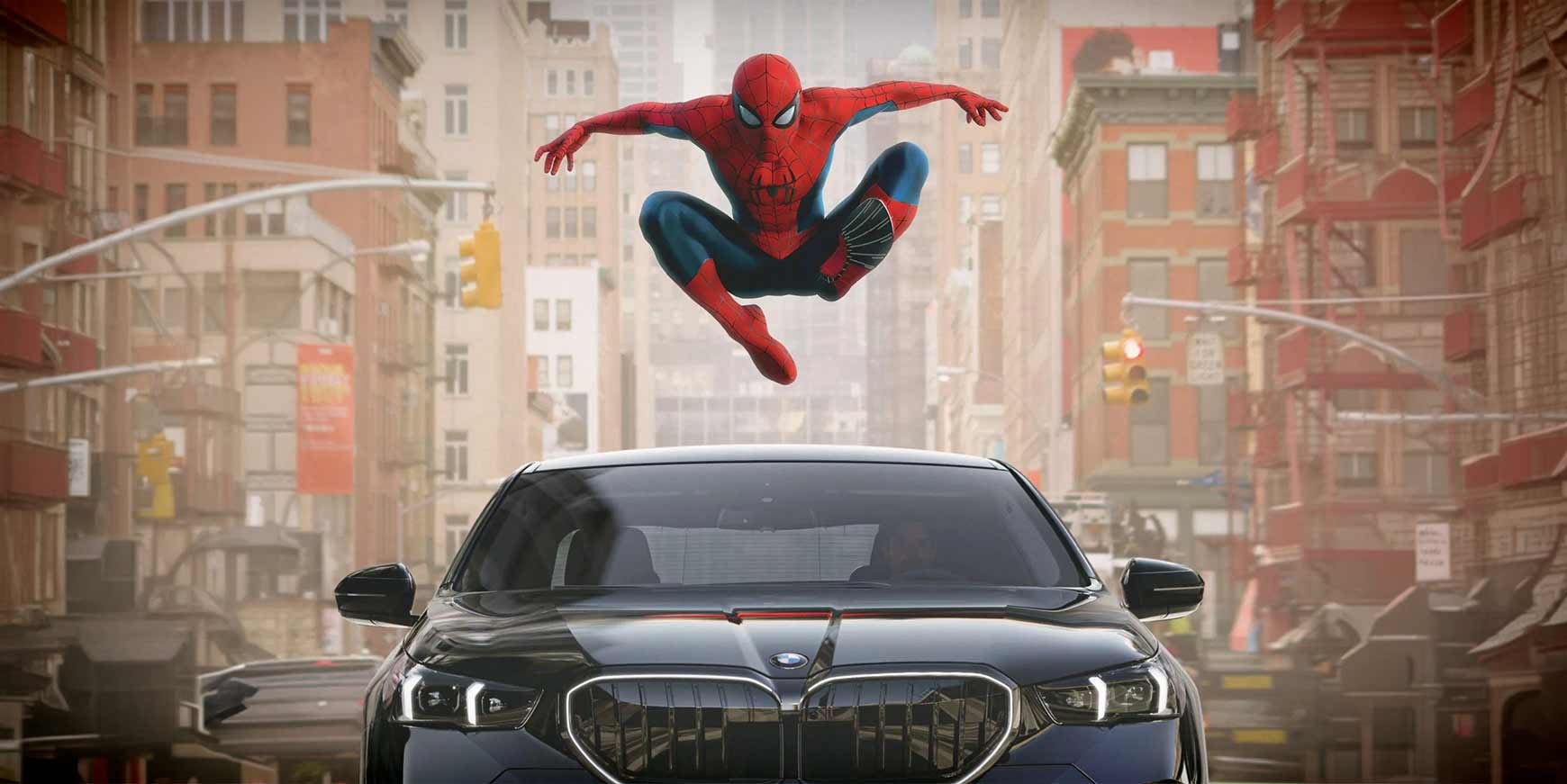 BMW scorer selvmål med Spider-Man 1 spider-man
